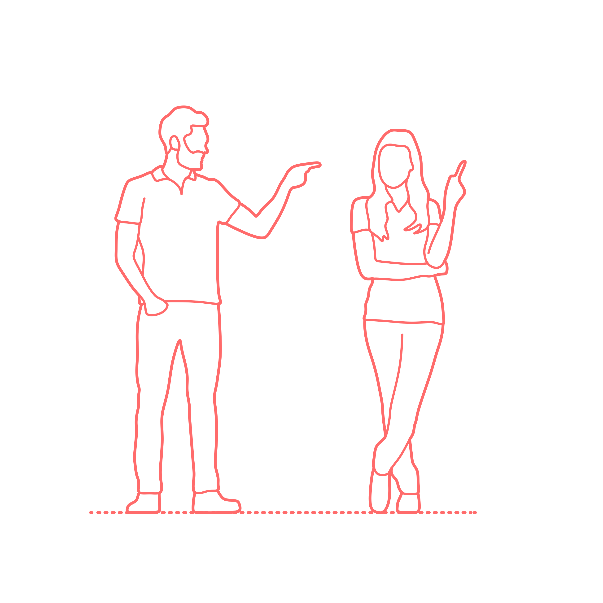 Humans Poses People Pointing Contour Svg Vector Free Vectors